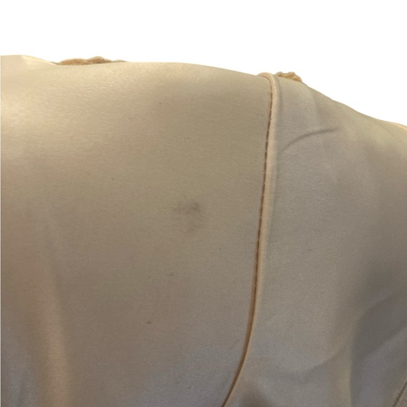 VINTAGE GUNNE SAXE Champagne Gold sleeveless short dress- NWT - Picture 9 of 11